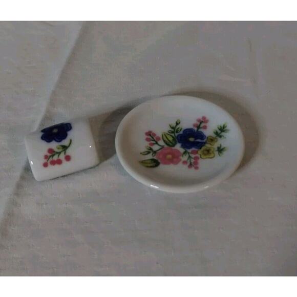 Miniature Plate And Napkin Ring - Replacements - Picture 1 of 5